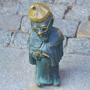 Bronze Figur Zentriert